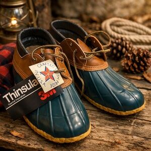 Eddie Bauer vintage, 80's DEADSTOCK duck boots